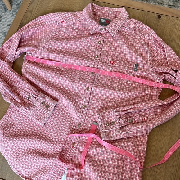 Ariat FR Basin Work Shirt Fire Resistant Long Sleeve Plaid Button Down Large - Picture 13 of 15